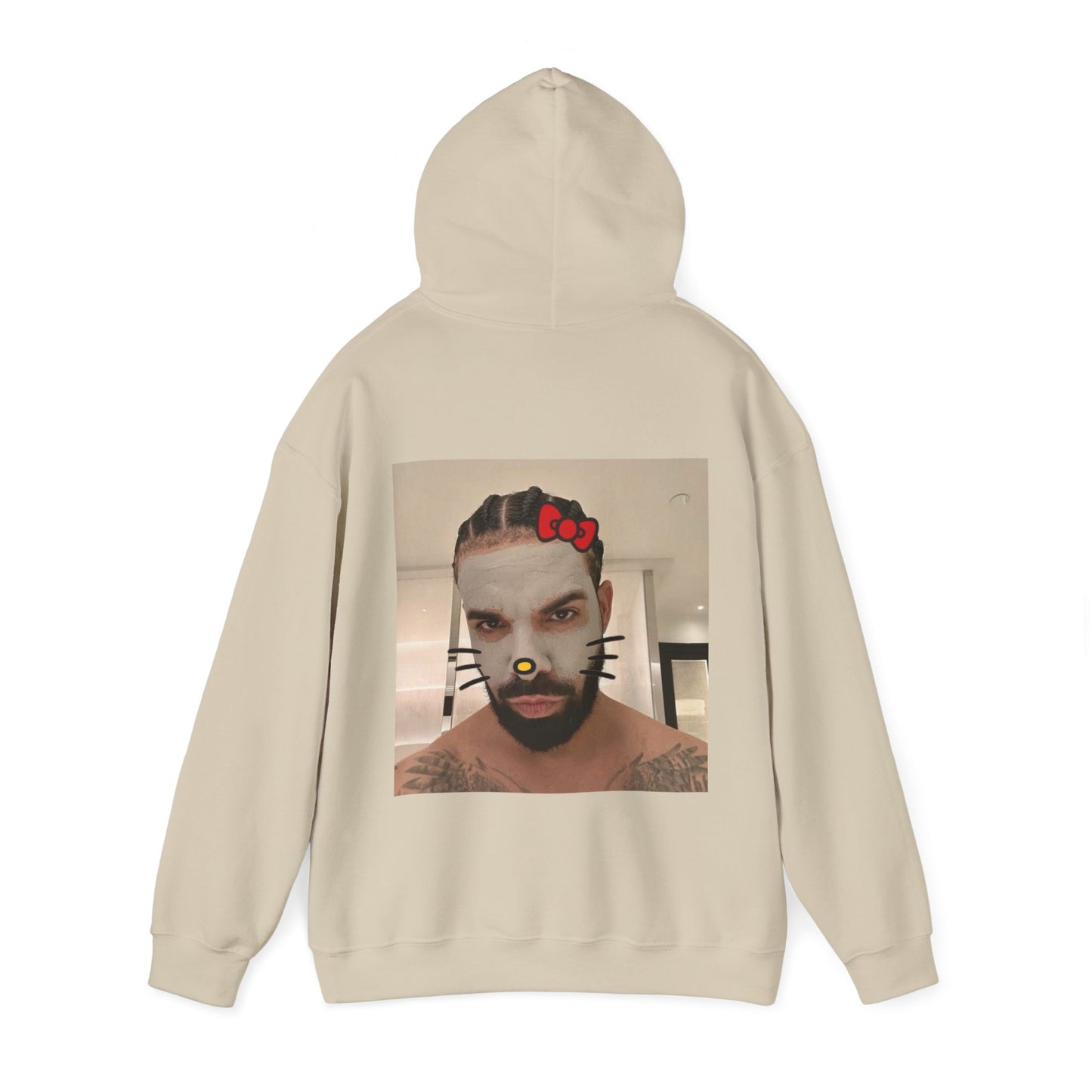 Drake Hello Kitty Hoodie DRIP MEMZ™ Unisex Hooded Sweatshirt - Premium Release