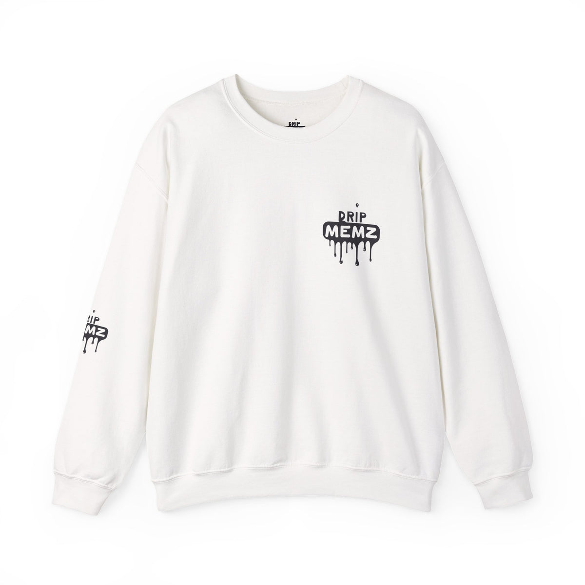 Drip Memz “ESSENTIALS — FEAR OF JOB” Signature Crewneck Sweatshirt | Premium Unisex Pullover