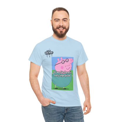 Daddy Pig Fat Shamed Tee - Unisex