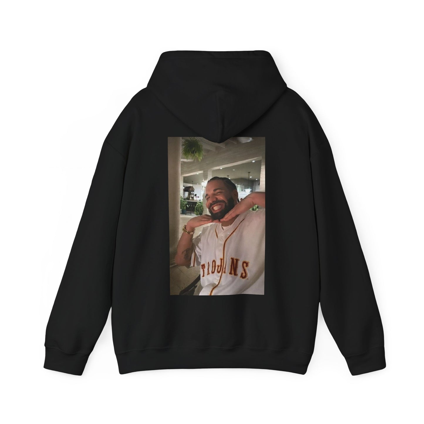 Drake Smiling Hoodie DRIP MEMZ™ Unisex Hooded Sweatshirt - Premium Release