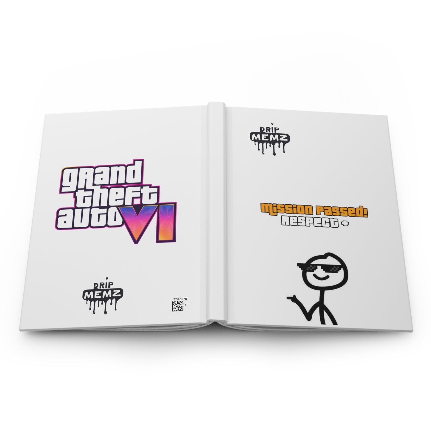 Grand Theft Auto VI 'Mission Passed Respect' Hardcover Journal