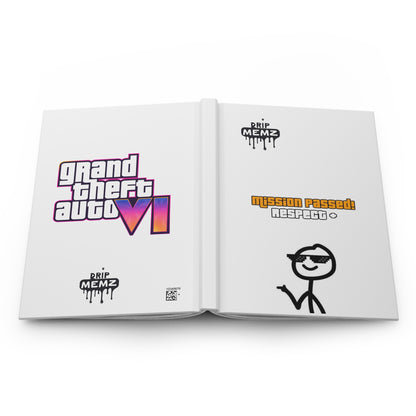 Grand Theft Auto VI 'Mission Passed Respect' Hardcover Journal