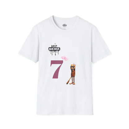 Copy of  67 t shirt (7) twin tung tung sahur triple T Character twin shirt brainrot unisex
