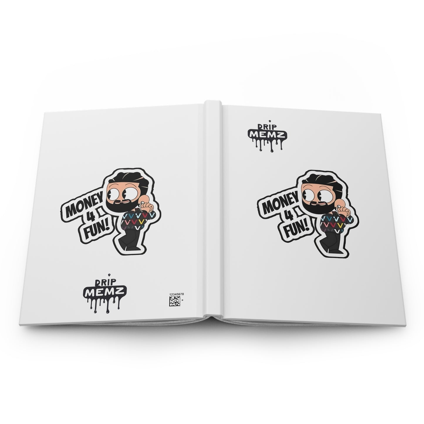 Drake Money 4 Fun Hardcover School Notebook/Journal