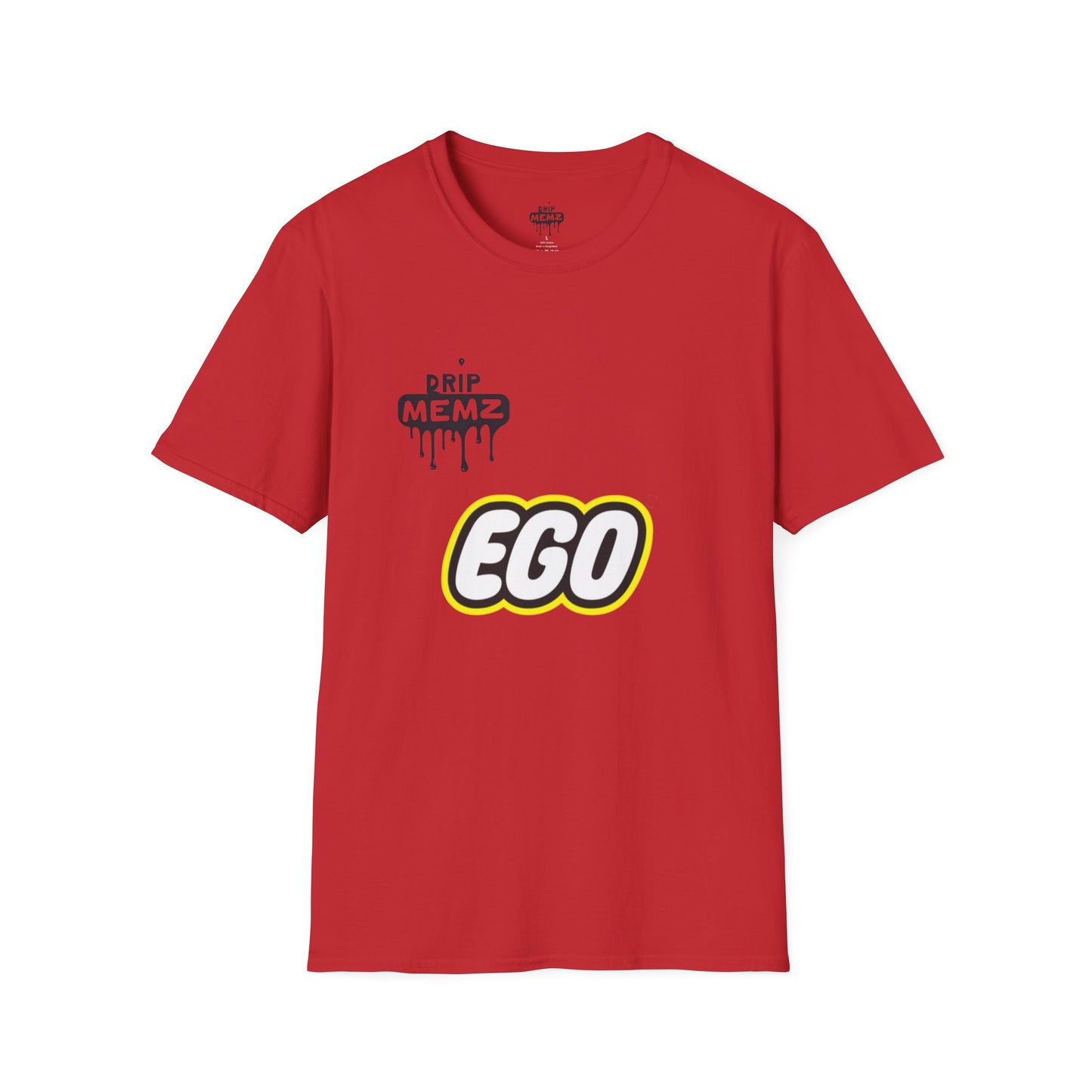 LEGO Style "EGO" Unisex soft cotton tee DRIP MEMZ™