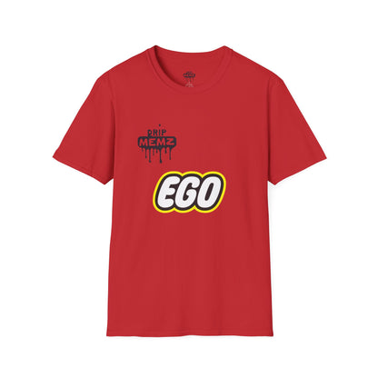 LEGO Style "EGO" Unisex soft cotton tee DRIP MEMZ™