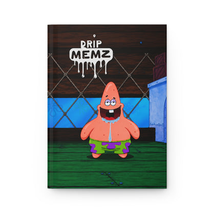 Patrick Star Hardcover school notebook  — Funny Cartoon Notebook for Fans & Daily Notes