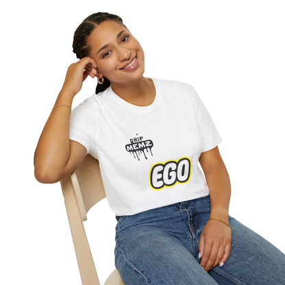 LEGO Style "EGO" Unisex soft cotton tee DRIP MEMZ™
