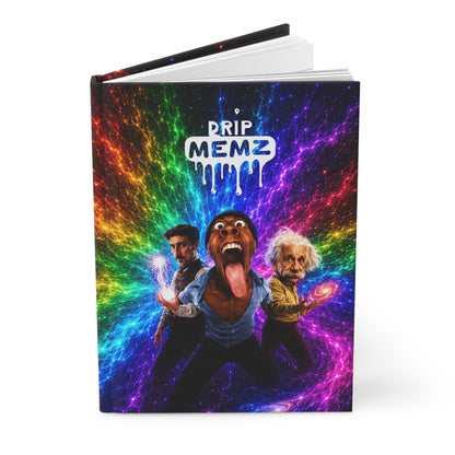 Nikola Tesla And Albert Einstein X Speed X Drip MEMZ school notebook