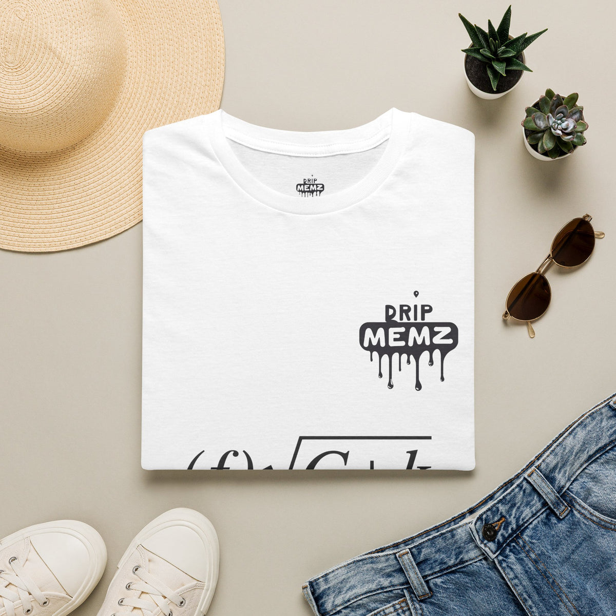 Drip Memz Math Equation T-Shirt — Funny Calculus Graphic Tee
