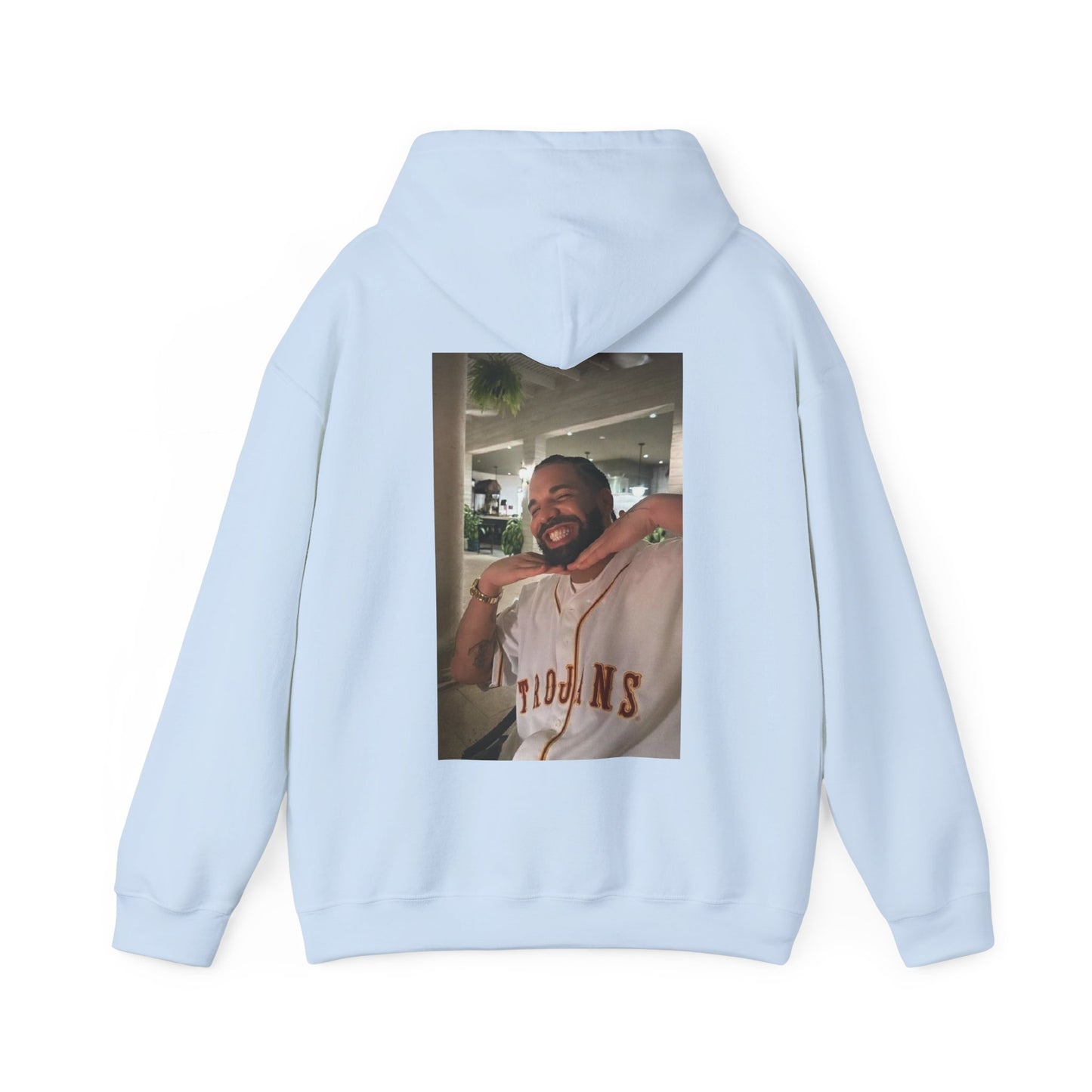 Drake Smiling Hoodie DRIP MEMZ™ Unisex Hooded Sweatshirt - Premium Release