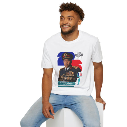 “Dictador Mbappé” Graphic T-Shirt — Funny Football Meme Tee
