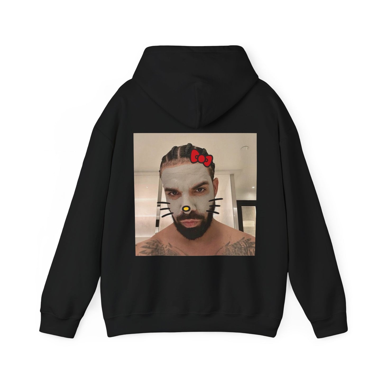 Drake Hello Kitty Hoodie DRIP MEMZ™ Unisex Hooded Sweatshirt - Premium Release