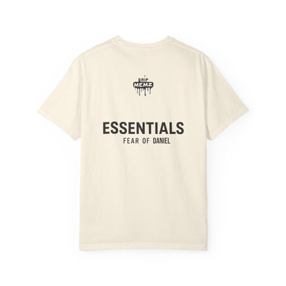 Custom “ESSENTIALS —FEAR OF ___” T-Shirt | Personalized Name Premium Unisex Tee