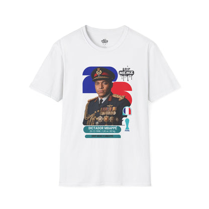 “Dictador Mbappé” Graphic T-Shirt — Funny Football Meme Tee