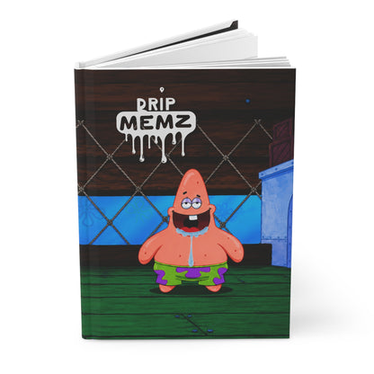 Patrick Star Hardcover school notebook  — Funny Cartoon Notebook for Fans & Daily Notes