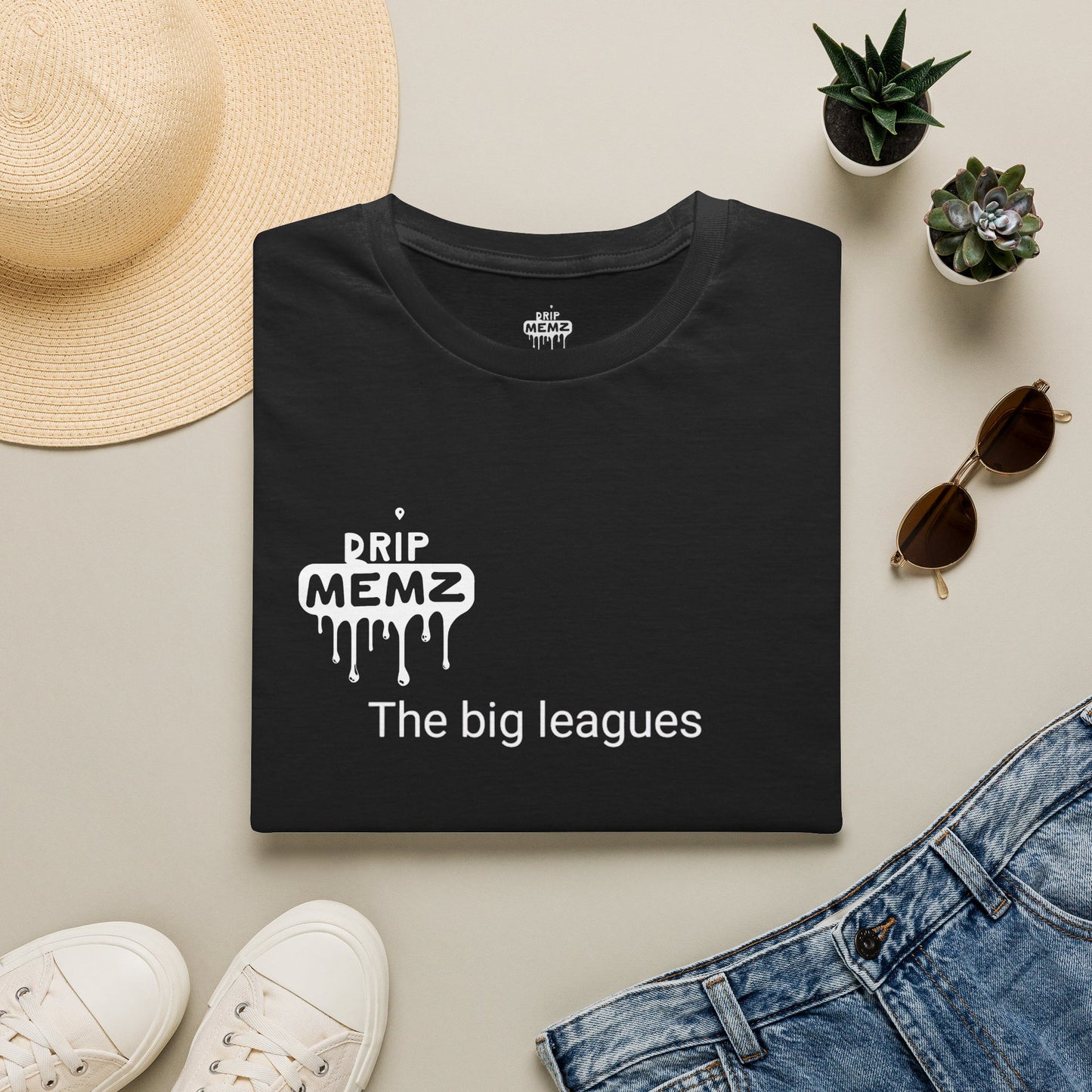 The Big Leagues' is calling Graphic Tee— 'Drip Memz' T-Shirt