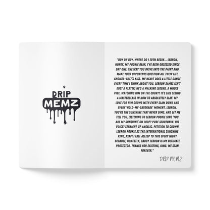 ''LeBron James You Are My Sunshine" Softcover Journal DRIP MEMZ™ Unveiling Edition - Premium Design