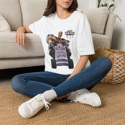 Flight Streamer Meme x Drip Memz T-Shirt — Retro Sneaker Car Graphic Tee