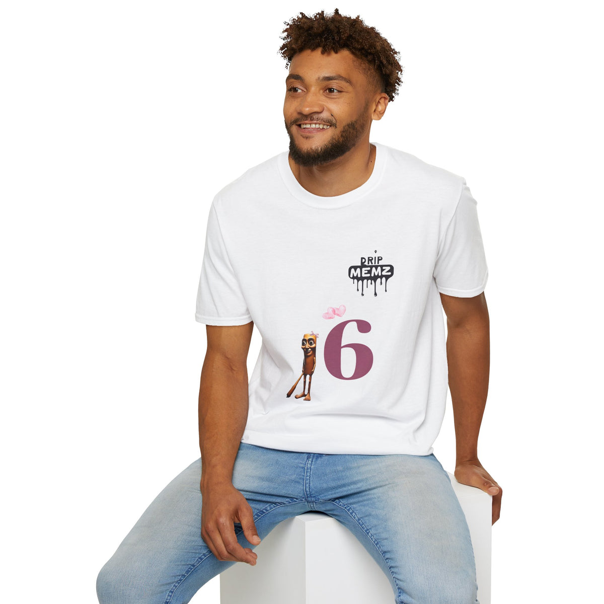 Copy of  67 journal number (6) twin tung tung sahur triple T Character T-Shirt brainrot