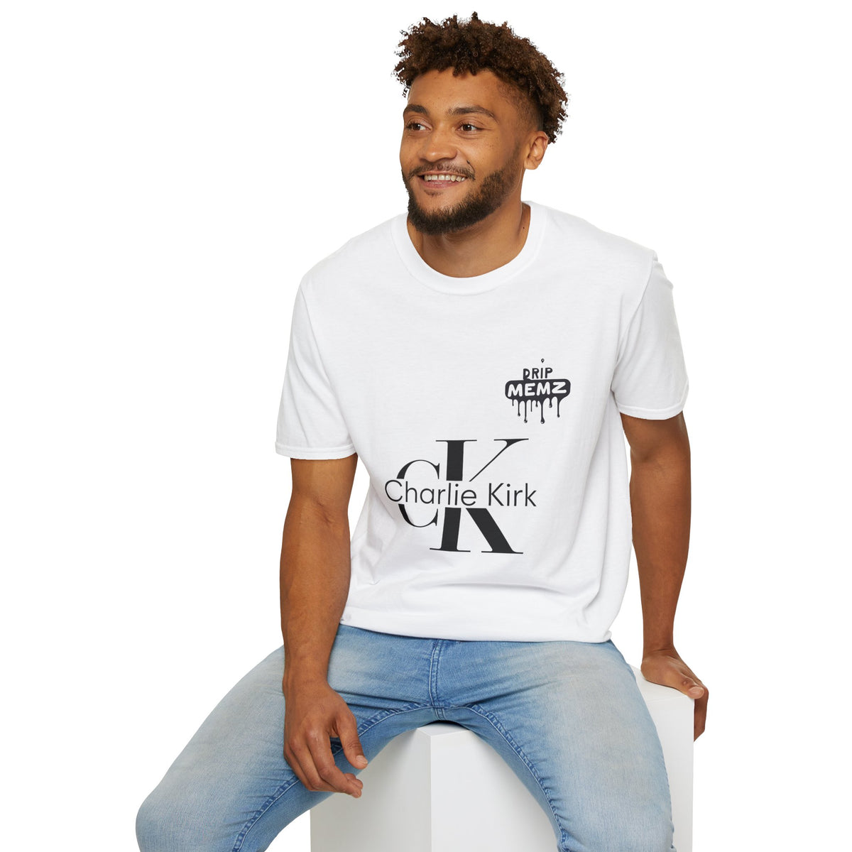 Drip Memz x Charlie Kirk CK T-Shirt