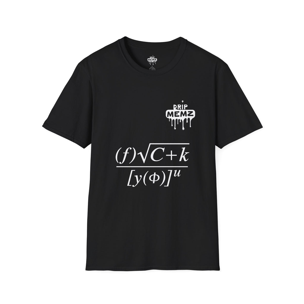 Drip Memz Math Equation T-Shirt — Funny Calculus Graphic Tee