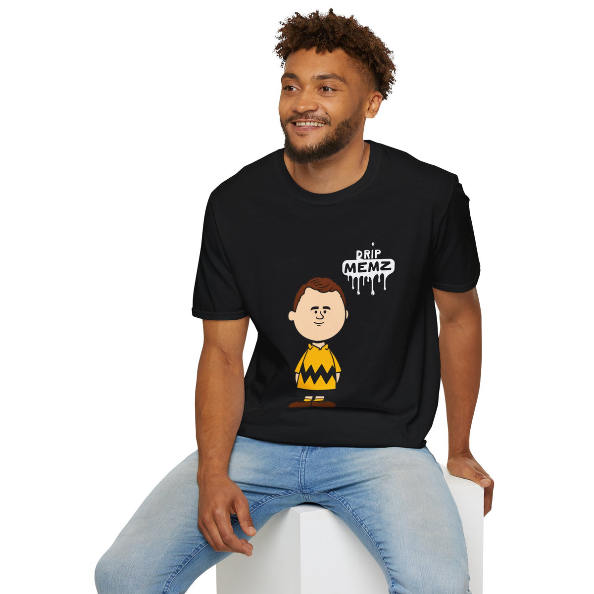 Kirk x Drip Memz — Kirkversary Memorial Cartoon Tee | Premium Unisex T-Shirt