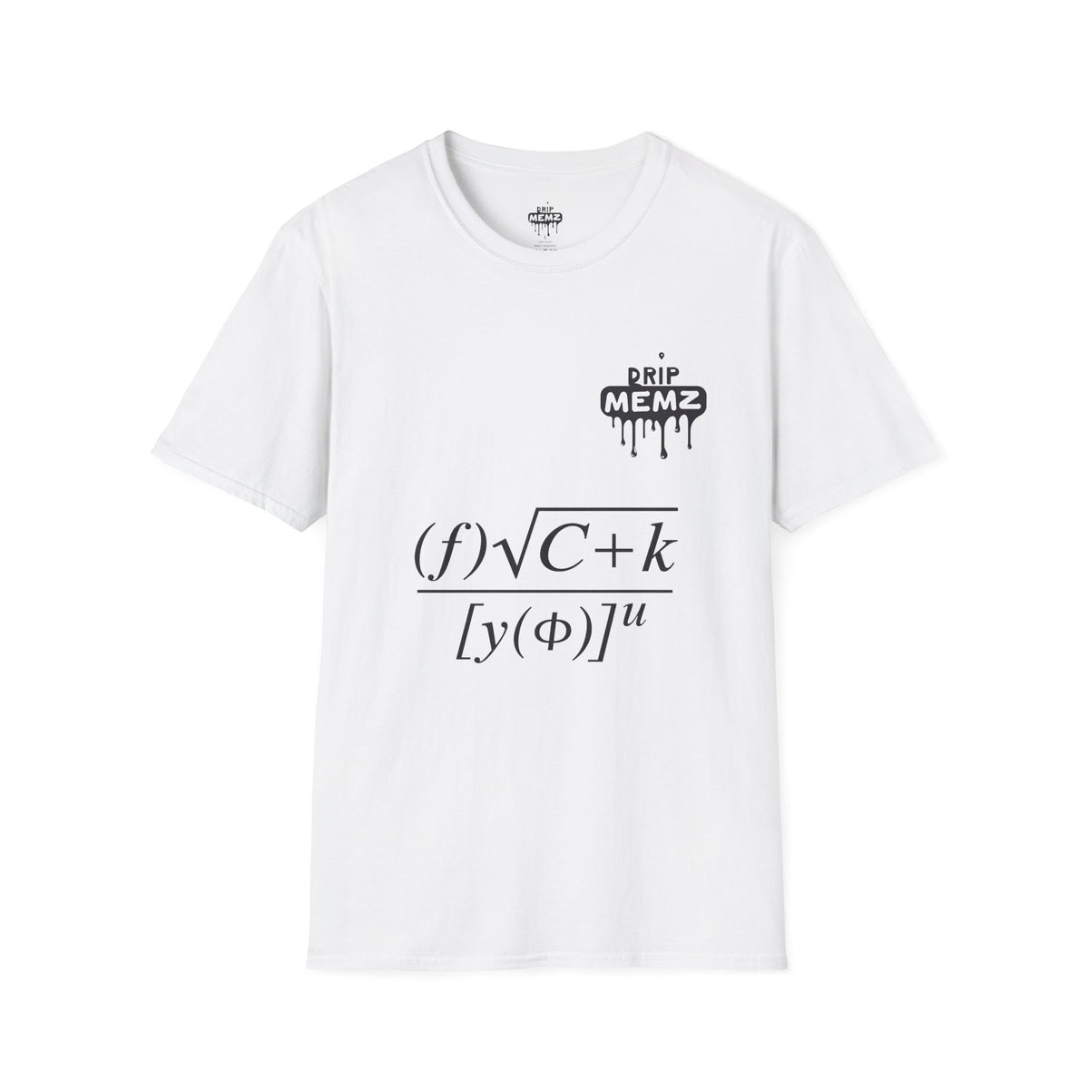 Drip Memz Math Equation T-Shirt — Funny Calculus Graphic Tee