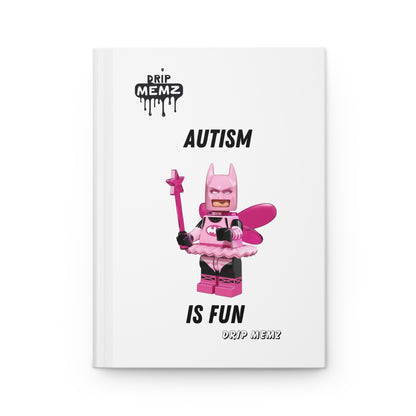 'Autism is Fun' School Notebook - Hardcover Journal Matte