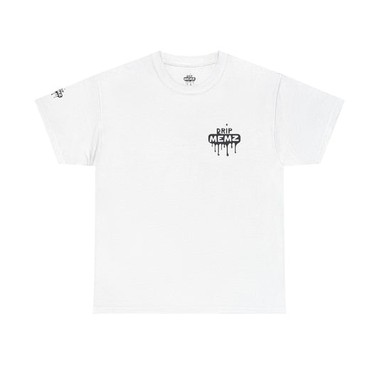 DripMemz Signature Embroidered T-Shirt — Premium Logo Tee