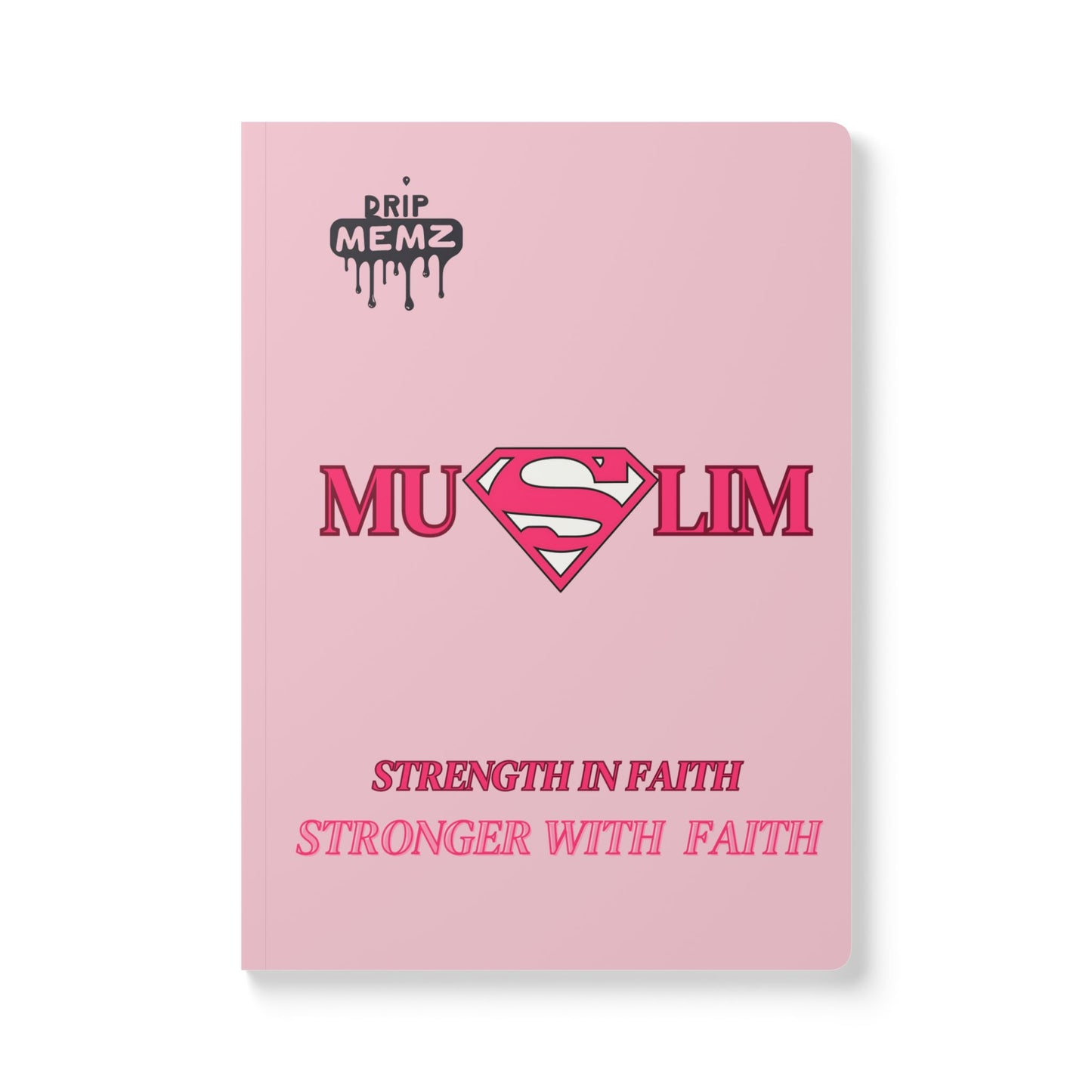 School Journal - Muslim Superman Pink DRIP MEMZ™ Unveiling Edition