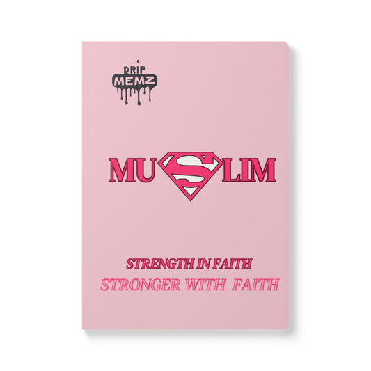 School Journal - Muslim Superman Pink DRIP MEMZ™ Unveiling Edition