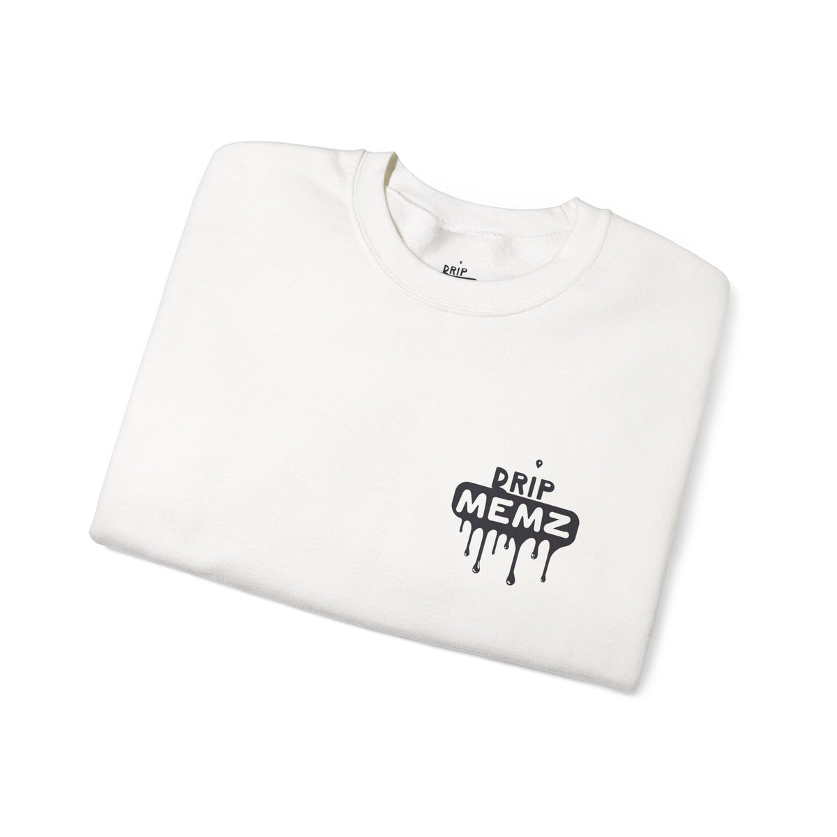 Drip Memz “ESSENTIALS — FEAR OF JOB” Signature Crewneck Sweatshirt | Premium Unisex Pullover