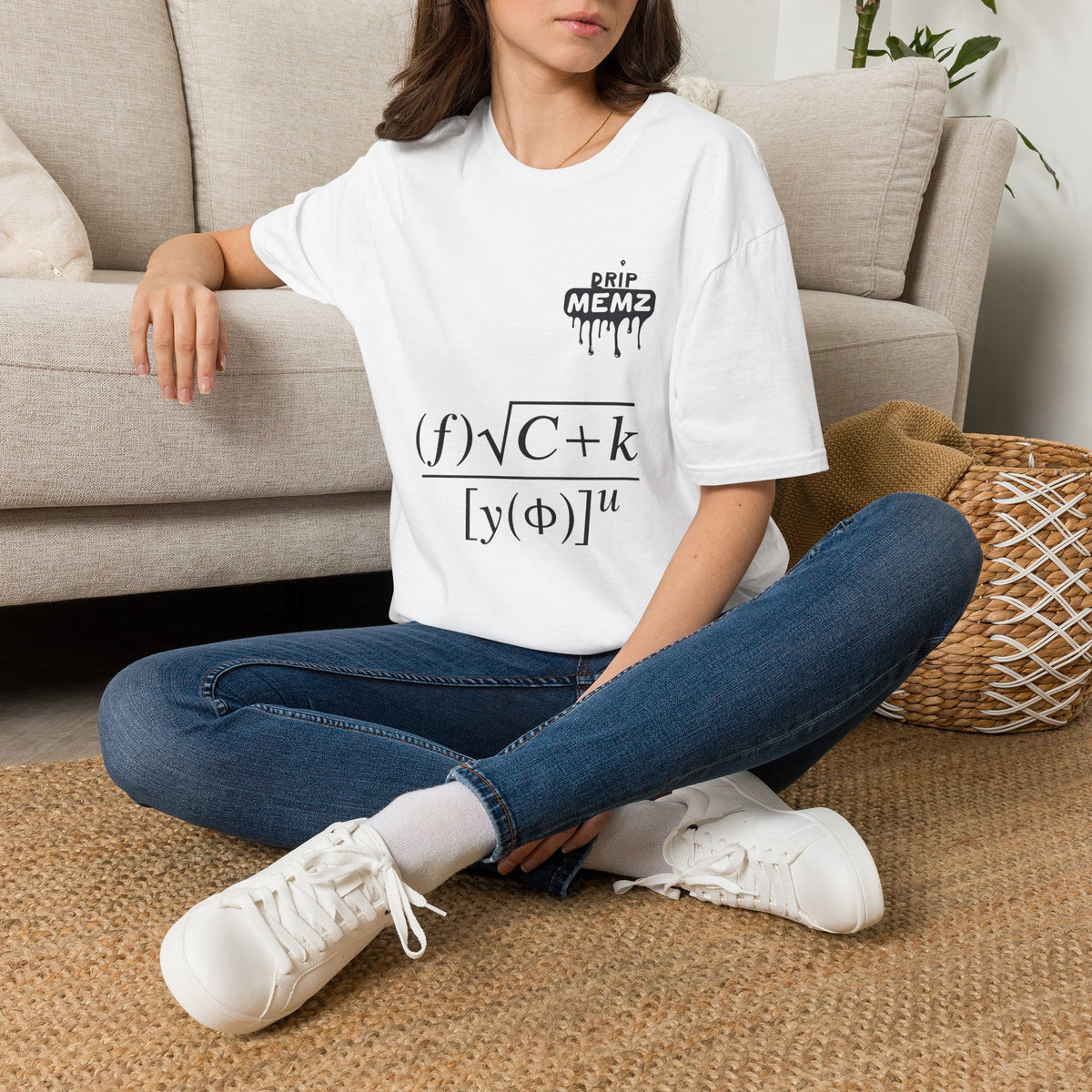 Drip Memz Math Equation T-Shirt — Funny Calculus Graphic Tee