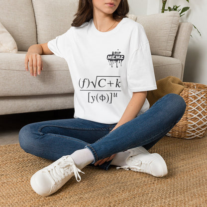 Drip Memz Math Equation T-Shirt — Funny Calculus Graphic Tee