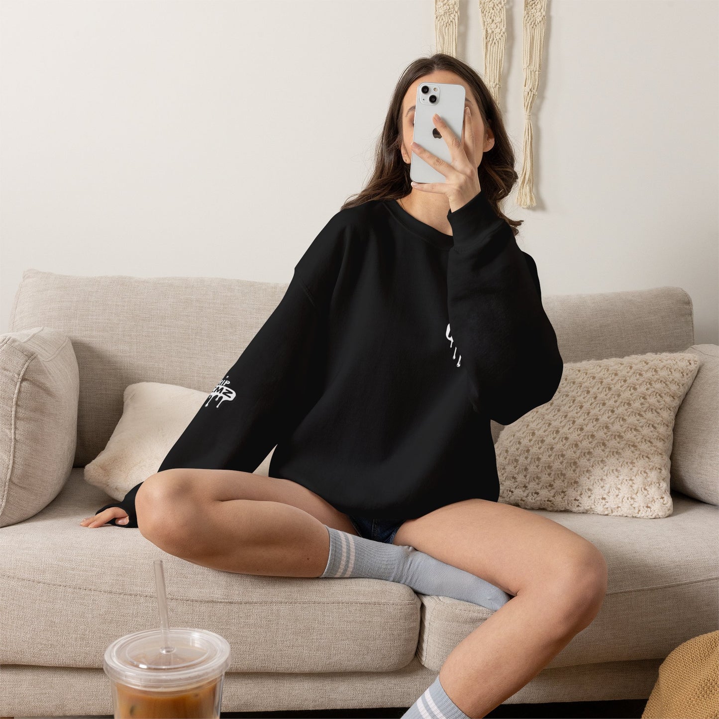 Drip Memz Signature Crewneck Sweatshirt