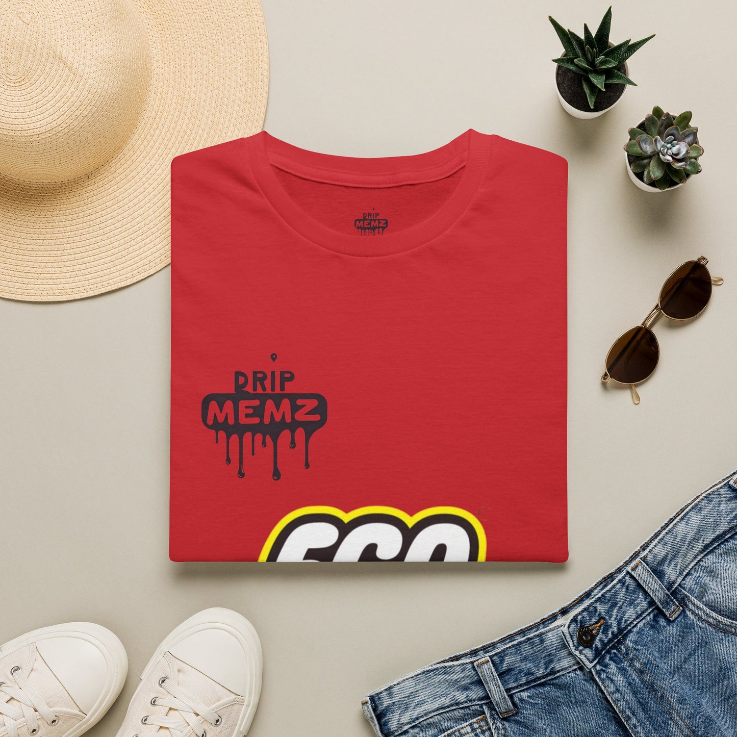LEGO Style "EGO" Unisex soft cotton tee DRIP MEMZ™