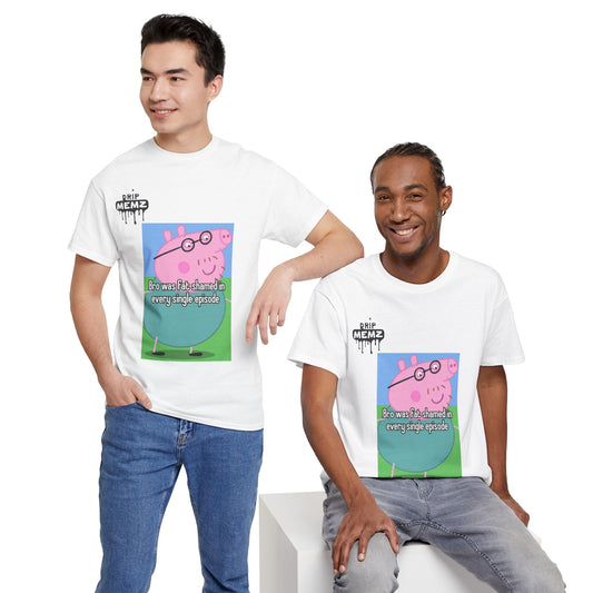 Daddy Pig Fat Shamed Tee - Unisex