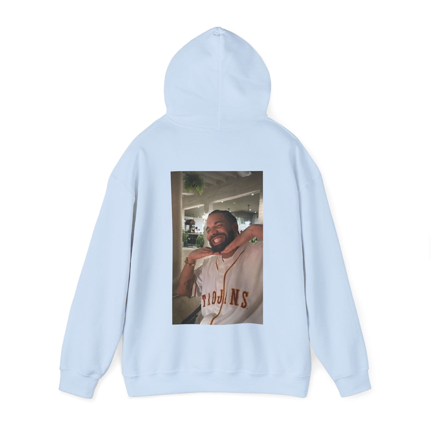 Drake Smiling Hoodie DRIP MEMZ™ Unisex Hooded Sweatshirt - Premium Release