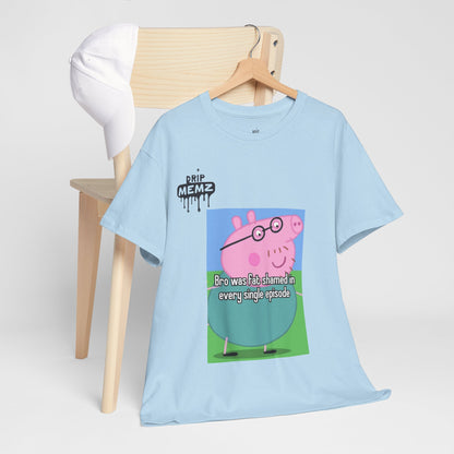 Daddy Pig Fat Shamed Tee - Unisex