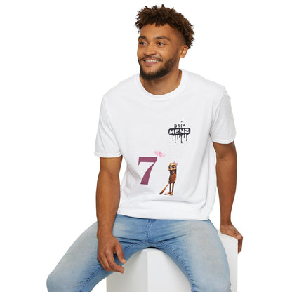 67 journal number (7) twin tung tung sahur triple T Character T-Shirt brainrot