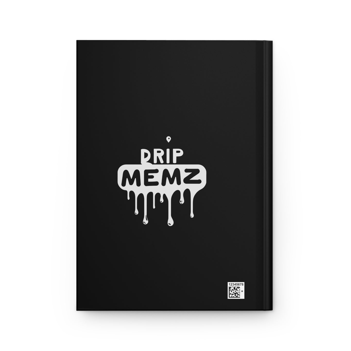 Why Is He Lying? Custom Meme Hardcover notebook