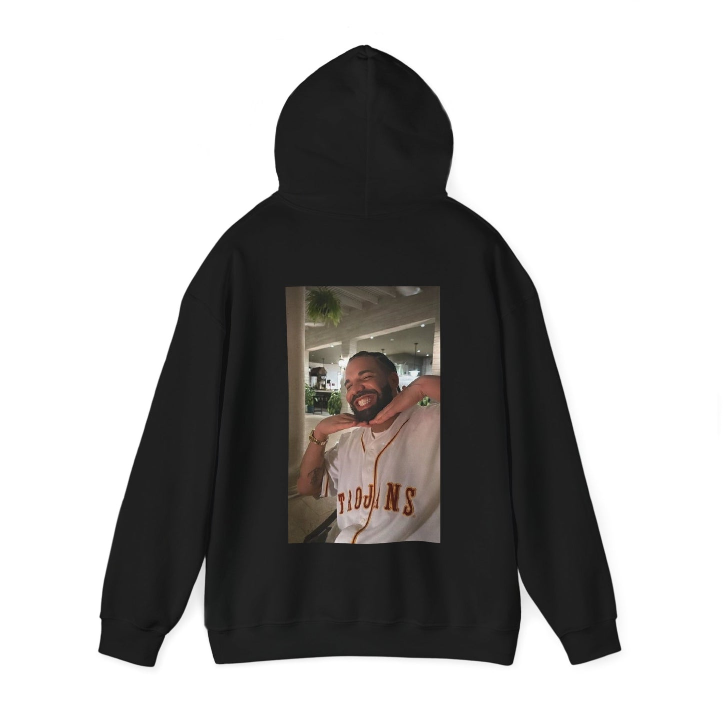 Drake Smiling Hoodie DRIP MEMZ™ Unisex Hooded Sweatshirt - Premium Release