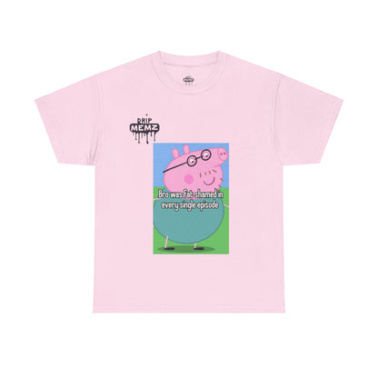 Daddy Pig Fat Shamed Tee - Unisex