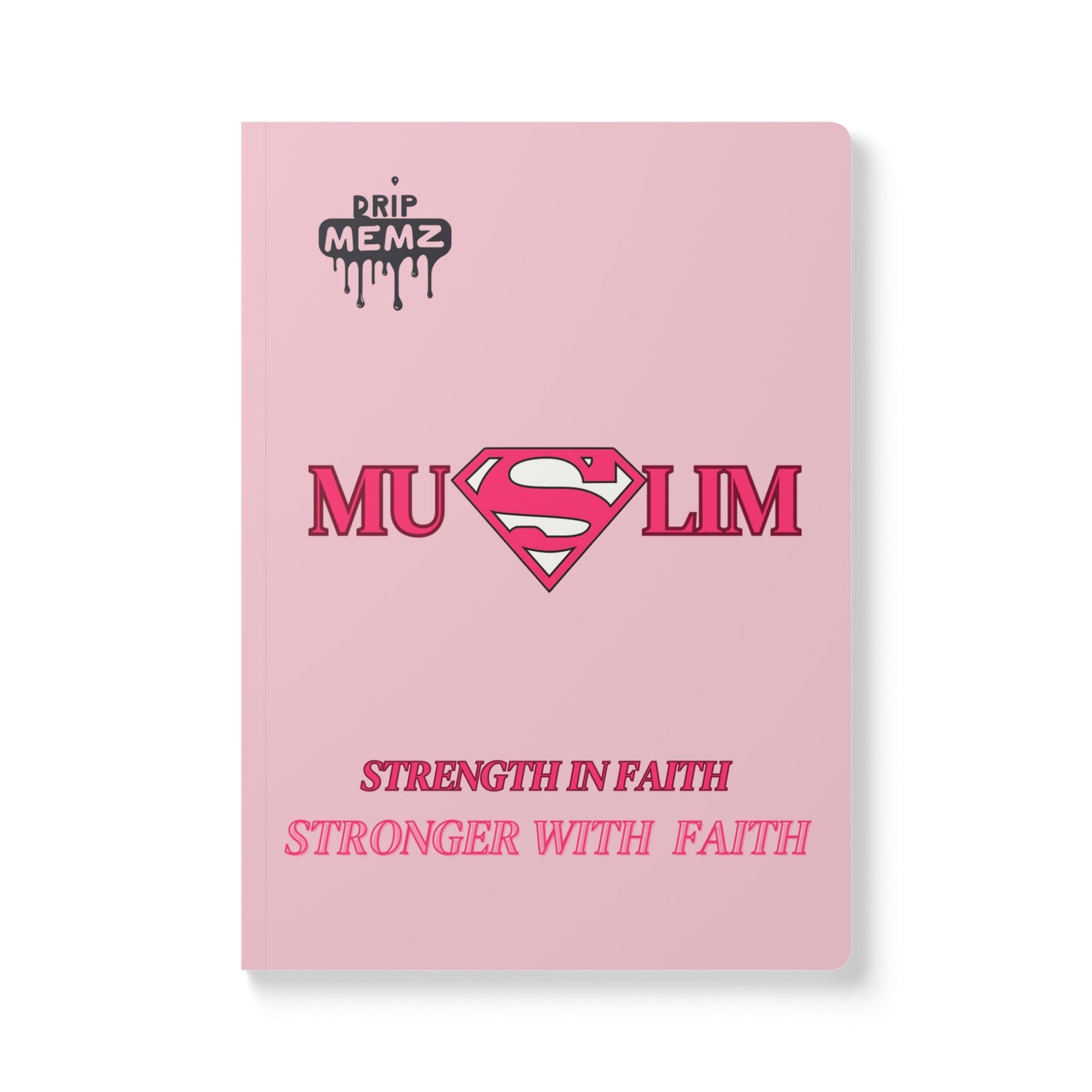 School Journal - Muslim Superman Pink DRIP MEMZ™ Unveiling Edition