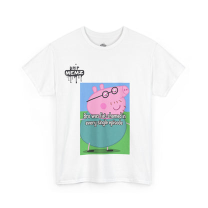 Daddy Pig Fat Shamed Tee - Unisex