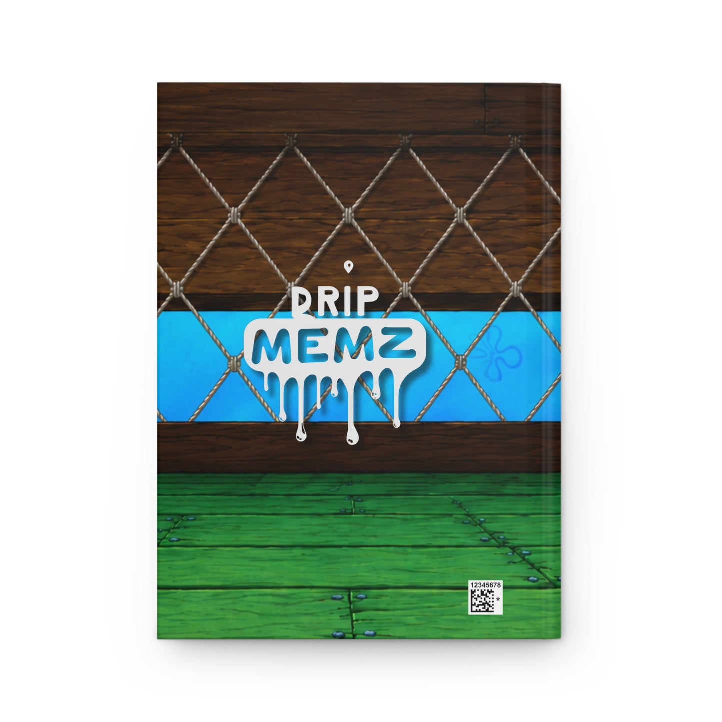 SpongeBob Drip Memz Hardcover notebook —spongbob Notebook