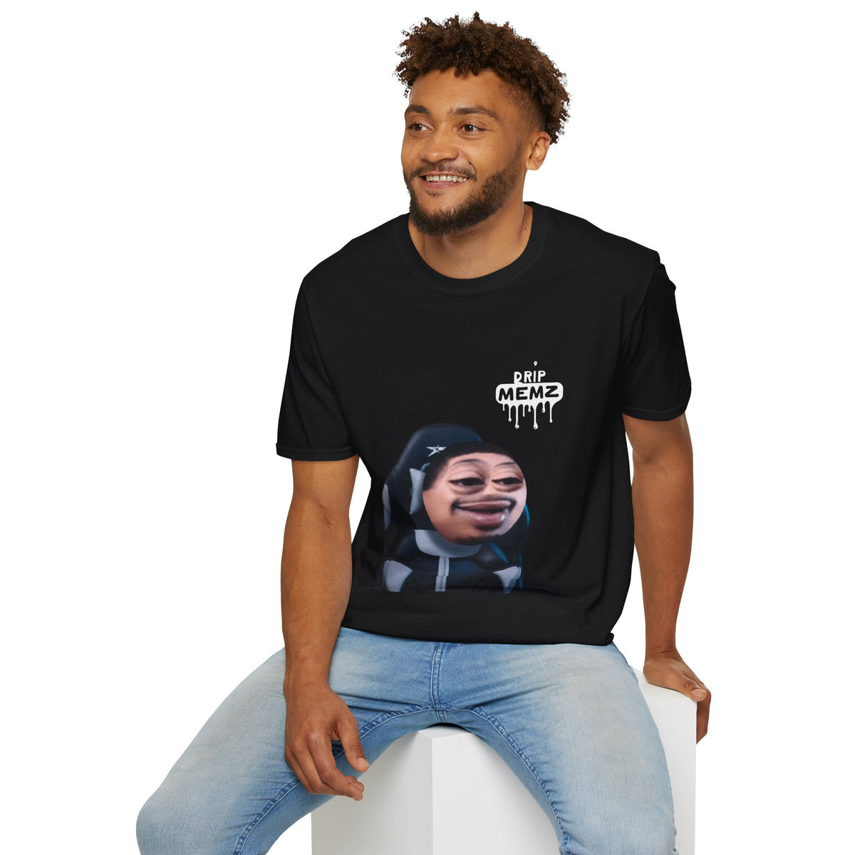 Flight Reacts Meme T-Shirt — Drip Memz Streamer Reaction Graphic Tee