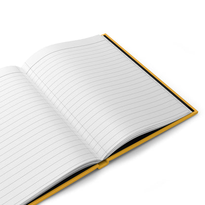 Cheaters Hardcover Journal — Yellow Drip Memz Notebook