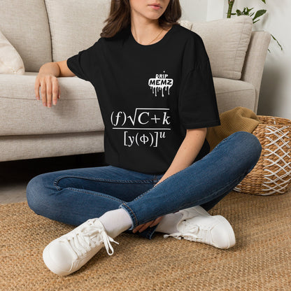 Drip Memz Math Equation T-Shirt — Funny Calculus Graphic Tee